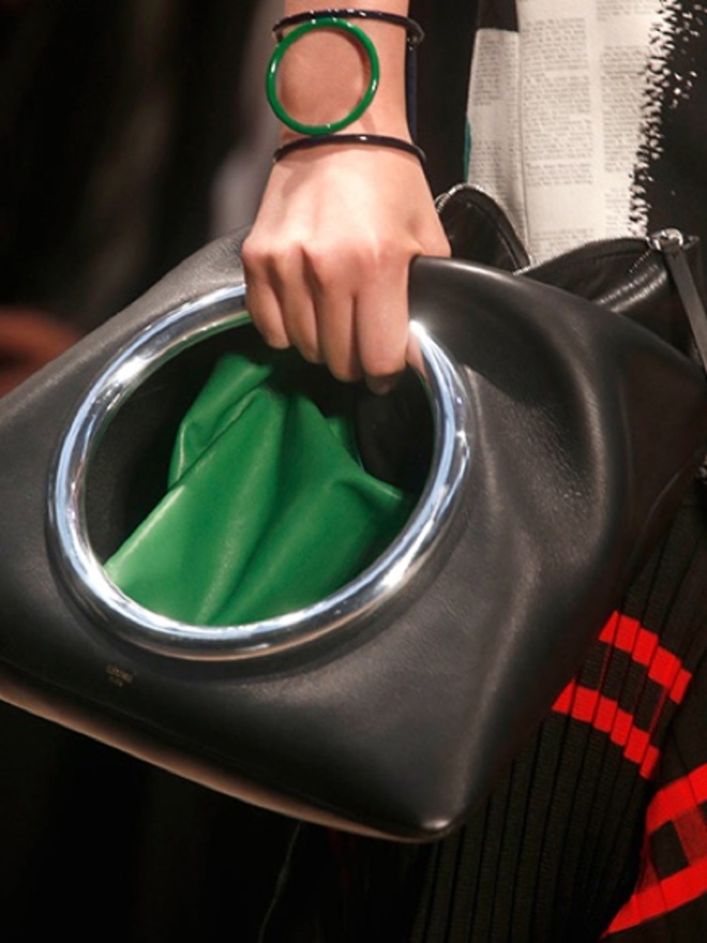 Céline 2014 Runway Pouch Clutch Eyelet bag - Picture 2 of 7